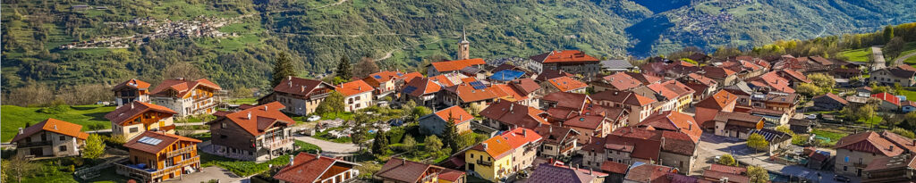 Vue aérienne panoramique de Longefoy