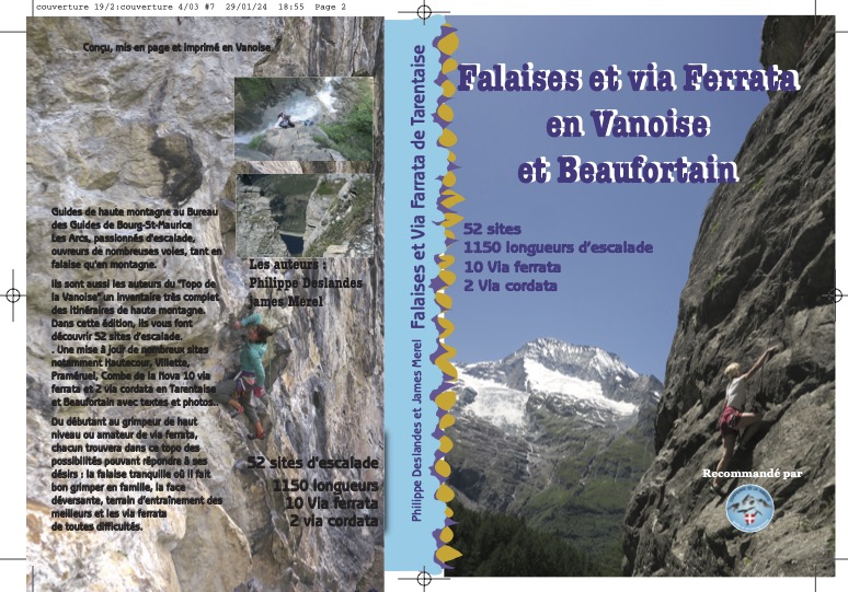 Topoguide de la falaise de Villette